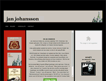 Tablet Screenshot of janjohansson.org